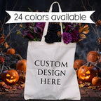Personalized 100% Pure Cotton Tote – Custom Printed Graphic Tote Bag