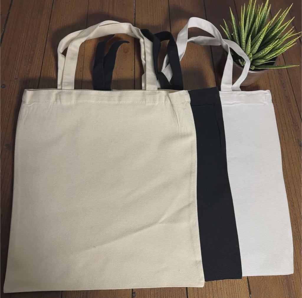 Personalized 100% Pure Cotton Tote – Custom Printed Graphic Tote Bag