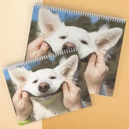 Custom Photo Calendar – Personalized 12-Month Keepsake Family Calendar