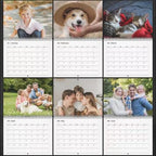Custom Photo Calendar – Personalized 12-Month Keepsake Family Calendar
